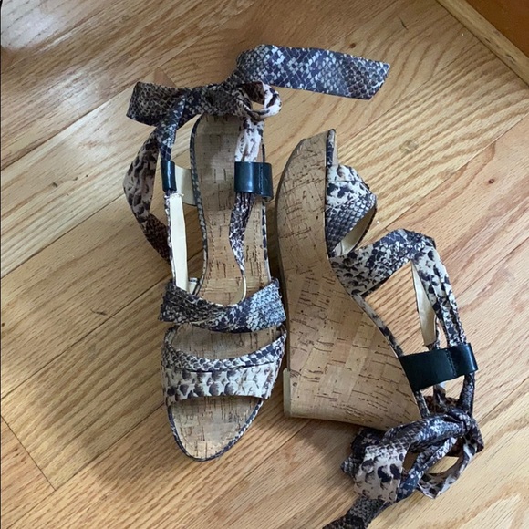 Guess Fabric Cork platform sandals - Picture 3 of 5